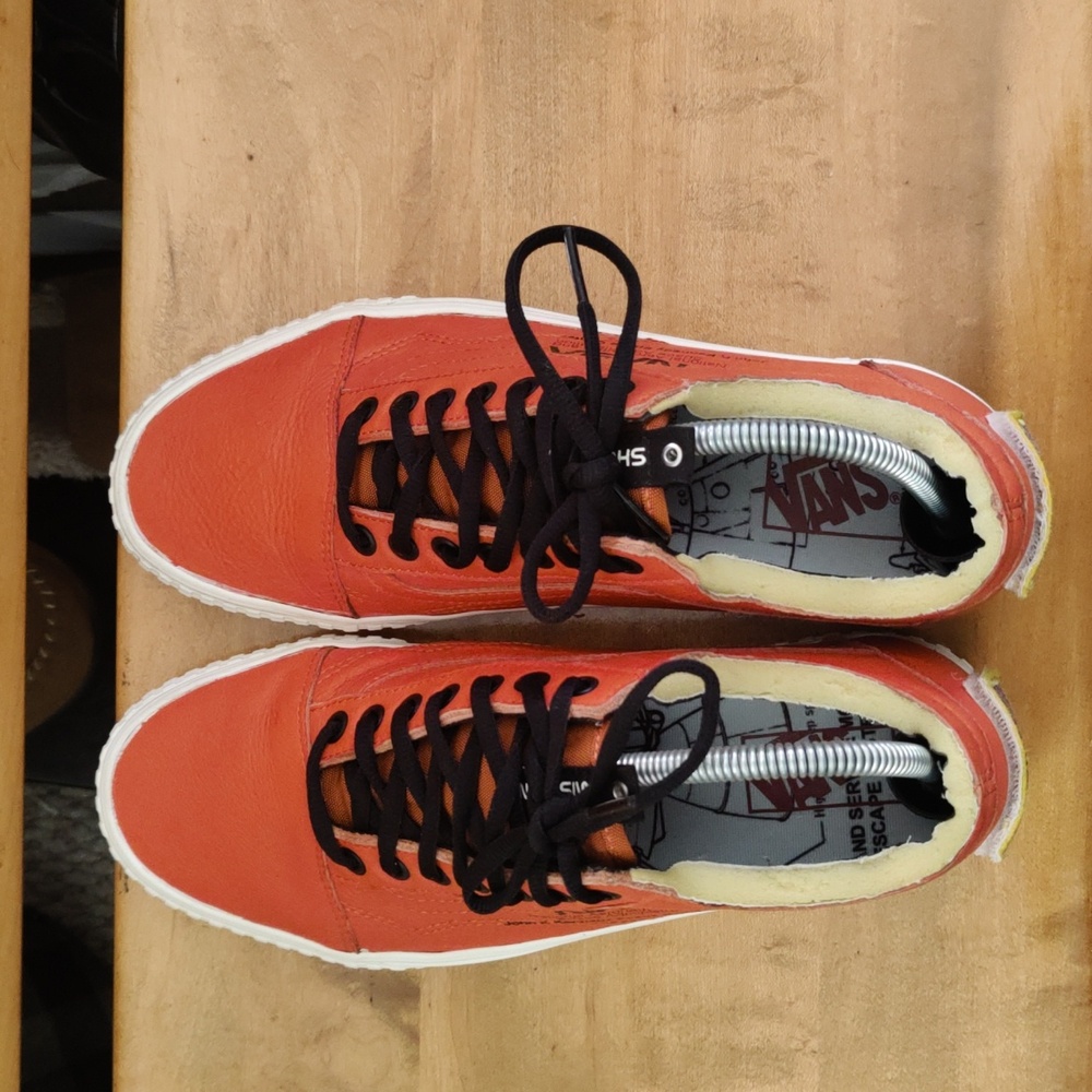 Limited Edition Vans x NASA Firecracker Orange Size 9.5 - Picture 7 of 14